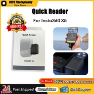 【🇹🇭 ร้านไทย】Original Insta360 X5 Quick Reader USB 3.0 File Transfer Memory Card Storage Case For IOS