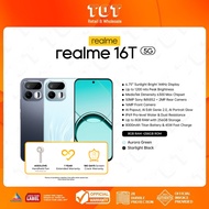 (NEW) Realme 16T 5G l 8GB RAM + 256GB ROM l 6.57" AMOLED Screen l Dimensity 6400 Max Processor