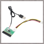 (PHNW) 1.44MB 3.5inch Floppy Drive Connector 34 PIN 34P to USB Cable Adapter PCB Board PC USB TO FLO