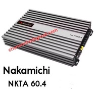 Nakamichi Car 4 Channel Power Amplifier Amp (NKTA 60.4) 60 Rms x 4 Kereta Perodua Proton Toyota Hond
