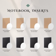 Notebook Inserts for Leather Journal/Folio