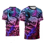 Art Print Shirt 2024-Clown Print Casual T-shirt