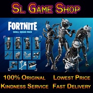 Fortnite Game Wavebreaker pack Skull Squad Pack/ Chill Vibez / Perfect Execution / Vinderman 2.0 Pac
