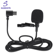 greatbuy666-For SJ8 SJ9 SJ10 Lavalier Microphone Type C External Handheld Action Camera Accessories