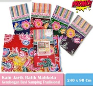 jarik gendongan bayi jarik lurik jarik bunga halus selendang gendong batik selendang panjang 50x300