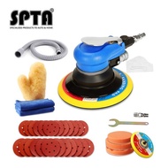 SPTA 6นิ้ว Air Random Orbital Dual Action Sander Orbit Polisher Sanding Grinding Tools นิวเมติกพร้อม