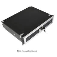 EVO 12U audio mixer cabinet DJ Rack Case Shock Mount audio equipment cabinet ATA video system cabine