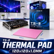Coxbyte TS-8 Thermal Pad 120x120x1.0mm for GPU Graphics Card Cooling