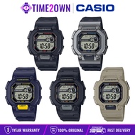 CASIO W-737H W-737HX Digital Watch Resin Band 100m Water Resistant