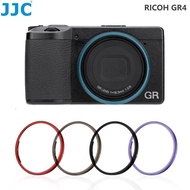 JJC Lens Decoration Ring for Ricoh GR4 GR IV Camera Colorful Metal Lens Ring for Ricoh GRIV, Replace