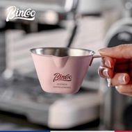 Bincoo Coffee Extraction Cup Italian Espresso Liquid Connection Measuring Cup 304 Stainless Steel Ou
