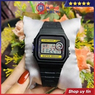 Đồng Hồ Điện Tử F-94W Thái Lan Cao Cấp-Chống Nước-Siêu Bền-Nhẹ Đồng Hồ Nam Nữ Mặt Vuông Huyền Thoại-
