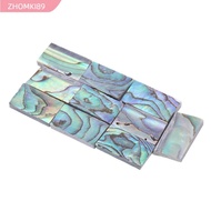 ZHOMKI89 ​10Pcs ​Guitar Inlay Material​, ​Guitar Fretboard Decoratio ​Colorful Abalone Shell Inlay​,