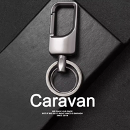 Caravan Crew Keychain พวงกุญแจ สแตนเลส ไม่ขึ้นสนิม