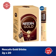 Nescafe Gold Sticks 20 x 2g Instant Coffee Made from Arabica Beans