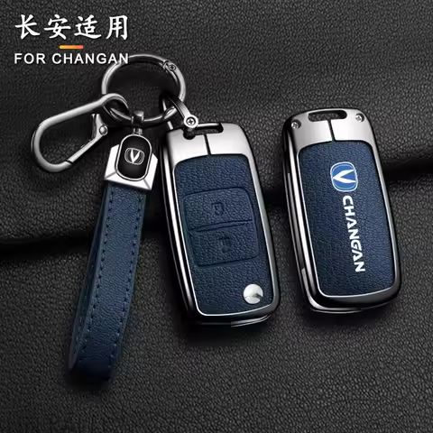 Zinc Alloy Car Key Case for Changan CS15 Eado Raeton CS35 Plus CS55 CS75 J35 Hunter F70 CS95 CS85 CS
