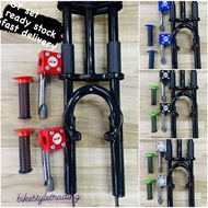 DOUBLE FORK / 20inch Double fork /GT stem/stem bmx/GT ALLOY HANDLE BAR STEM BASIKAL BMX