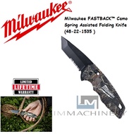 Milwaukee FASTBACK™ Camo Spring Assisted Folding Knife (48-22-1535 )