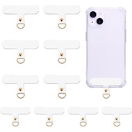 Vin Beauty 10 Pack Universal Gold Phone Tether Tab, Tab Lanyard Telefon Tanpa Pelekat, Tab Tether un