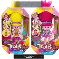 Trolls Band Together Hairsational Reveals Doll Queen poppy &amp; Viva  