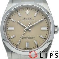 勞力士蠔式恆動36米色腕錶，蠔式恆動36 126000，附原廠錶盒和保固卡，不鏽鋼男士腕錶，米色，成色極佳 [全新]