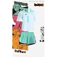 Haikyuu Anime T-shirt Volleyball Set Aoba Johsai Jersey Oikawa