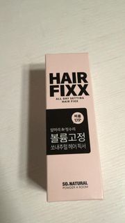 So natural Hair Fixx 瀏海專用定型噴霧