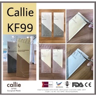Callie KF99 Respiration Surgical Mask (1pc)  -Grey Star & Silver Streak / Sandstorm & Rock The Beige