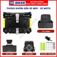 Motorcycle aluminum box, scooter aluminum box, large displacement vehicle capacity 22L 28L 35L 36L 4