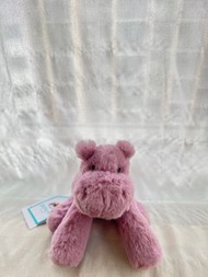 Jellycat 紫色河馬 公仔