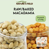 Raw/Baked Macadamia Nuts 250g