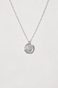 Wax Seal Initial Necklace A-Z 封蠟項鍊