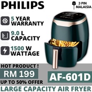 9.0L Air Fryer Large High-Capacity Air Fryer AF601D AIRFRYER (9.0 L) AF601D Mesin Goreng Tanpa Minyak