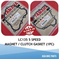 Yamaha Original LC135 5 Speed 5S Clutch Gasket / Magnet Gasket - 50C-E5451-00 / 50C-E5461-00