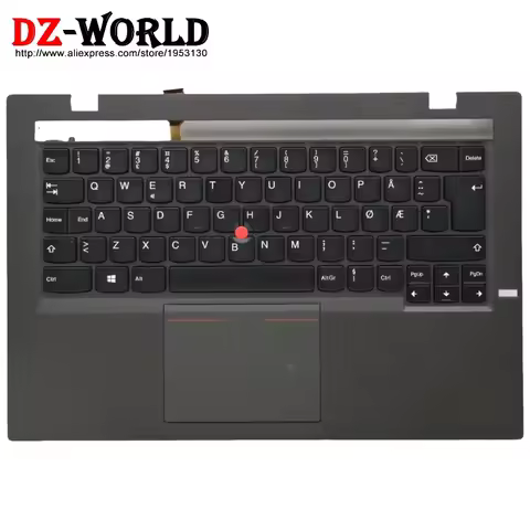 For Lenovo Thinkpad X1 Carbon 2nd Gen 2 G2 Keyboard Upper Case Palmrest Shell Cover Black 04X6562 04