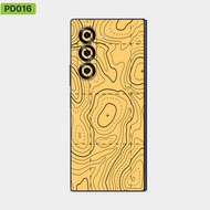 Cover for Samsung Z fold 7/6/5/4 - Skin wrap decals, Waves collection by Nexa skins ZV003, Protectio