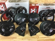 หูช้างตรงรุ่น TOYOTA REVO - FORTUNER 2015-2024 + ลำโพง 6.5” MTX-TX265S + MTX-TX265C + ฐานรองลำโพงตรง