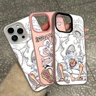 Compatible with iphone 16 Pro Max 15 Casing Nika Luffy yang kacak 11 12 13 14 Pro 7 8 Plus X XR XS M