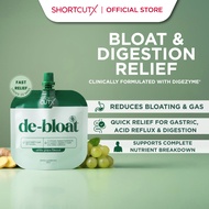 Shortcutx De-bloat Juice Supplement • For Bloating and Digestion Relief • Clinically Proven