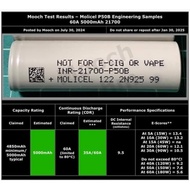 Original Molicel P50B INR 21700 5000mAh 60A Battery High Drain Rechargeable Batteries Vapcell AWT Xt