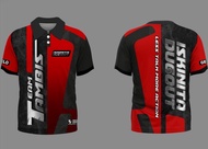 ISKINITA DUGOUT-LESS TALK MORE ACTION 3D NEW EDITION POLO SHIRT-FREE CUSTOM