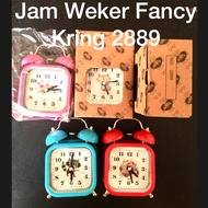 Alarm clock, watch, ringing alarm clock plus lights, ringing clock