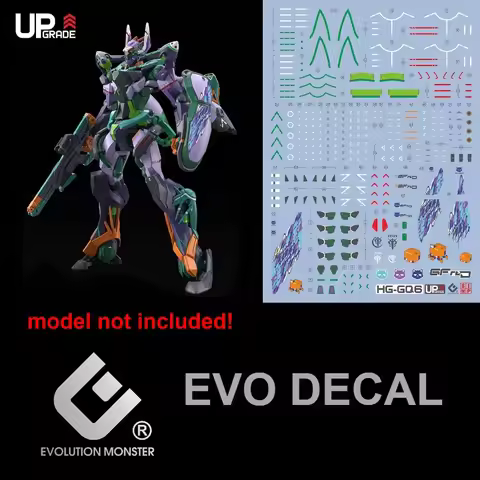 EVO Decal HG-GQ6 for HG 1/144 GFreD gMS-k Water Sticker High Precision Fluorescent Model Building DI
