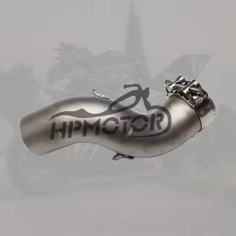 Z900 Slip-on Motorcycle Exhuast Middle Link Pipe connect Muffler Adapter 51mm Connect Pipe for Kawas