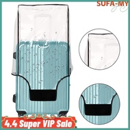 【SUFA】Travel Luggage Protector Case PVC Baggage Cover Suitcase Protective Cover