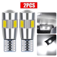 **包郵** [2件裝] T10 解碼閱讀燈 白光 汽車 LED 高亮  示寬牌照 閱讀燈