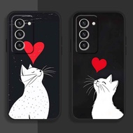 DMY case cat Samsung S23 S22 plus S21FE S22 Ultra S20fe S20 S21 S10 note 10 lite 20 8 9 soft silicone cover case shockproof