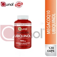 Qunol Mega Ubiquinol CoQ10 100 mg 120ct