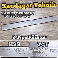 Pisau Serut Kayu HSS TCT 250 X 25 X 3 mm KAISER Germany