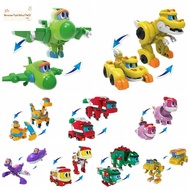 GROVERT ฟิกเกอร์แอคชั่นไดโน การเปลี่ยนรูปขั้นต่ำ Gogo เครื่องบินบนเครื่องบิน ของเล่นไดโนเสาร์ของเล่น รถแปลงร่าง REX ของเล่นหุ่นยนต์ของเล่น เอบีเอสเอบีเอส นักสำรวจ Gogo Dino ของเล่นเด็กเล่น